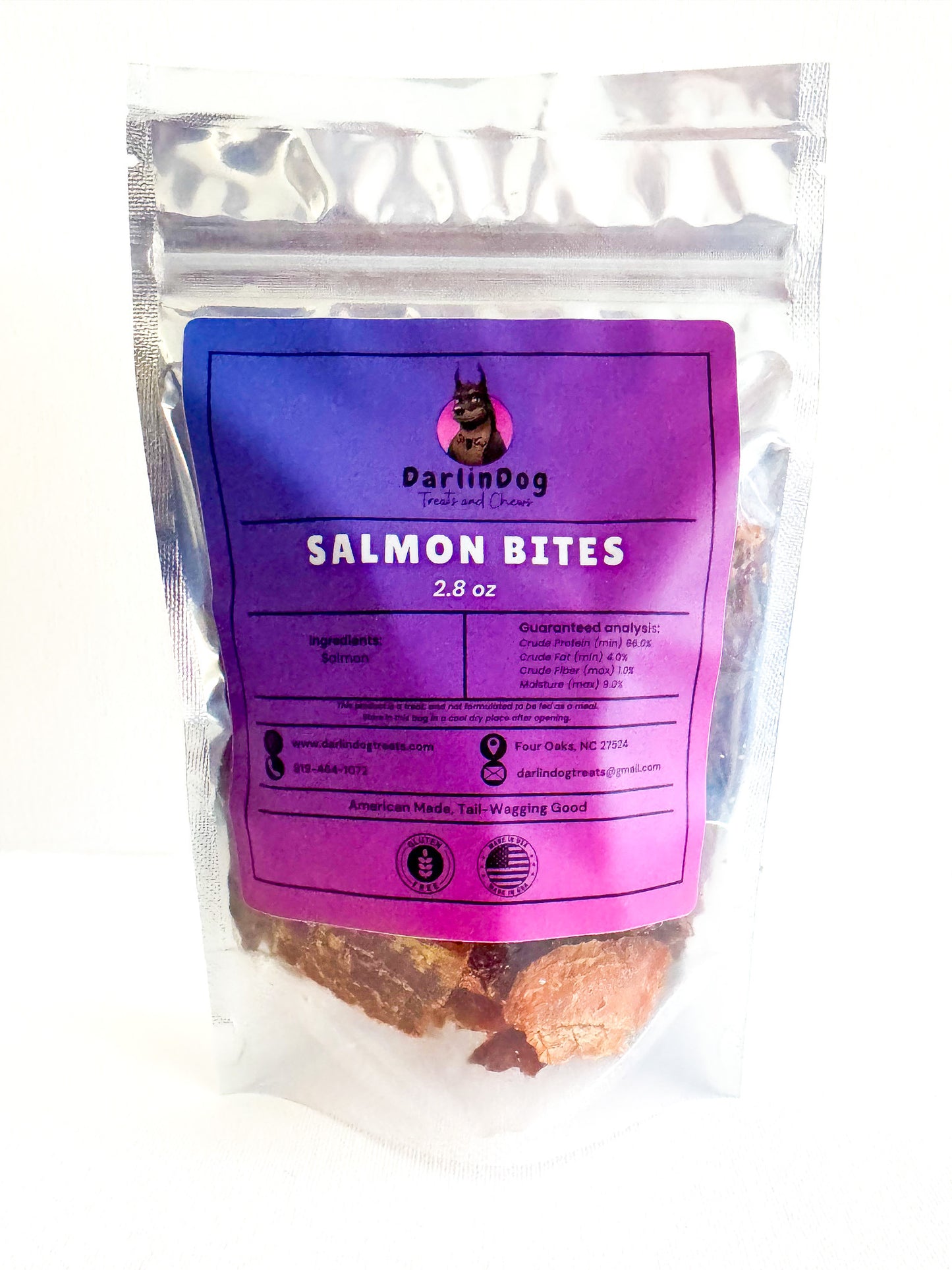 Dehydrated Salmon Bites