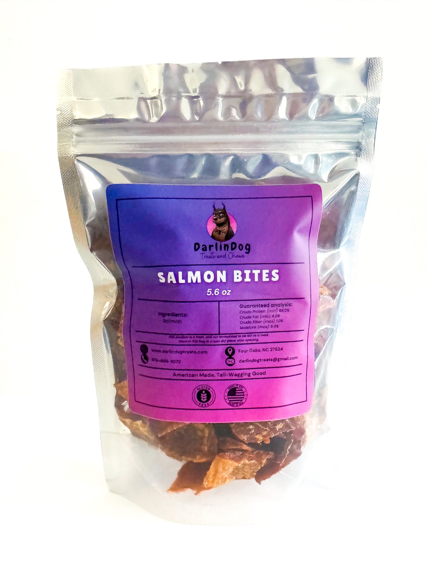 Dehydrated Salmon Bites