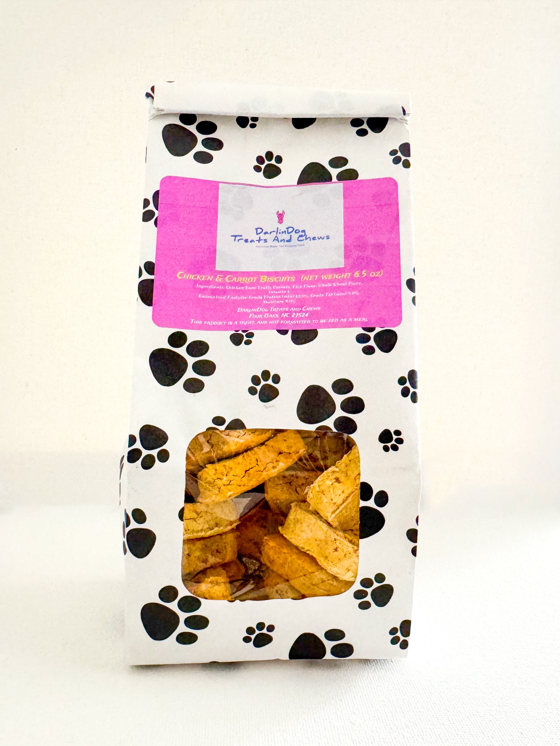 Chicken Broth and Carrot Biscuits